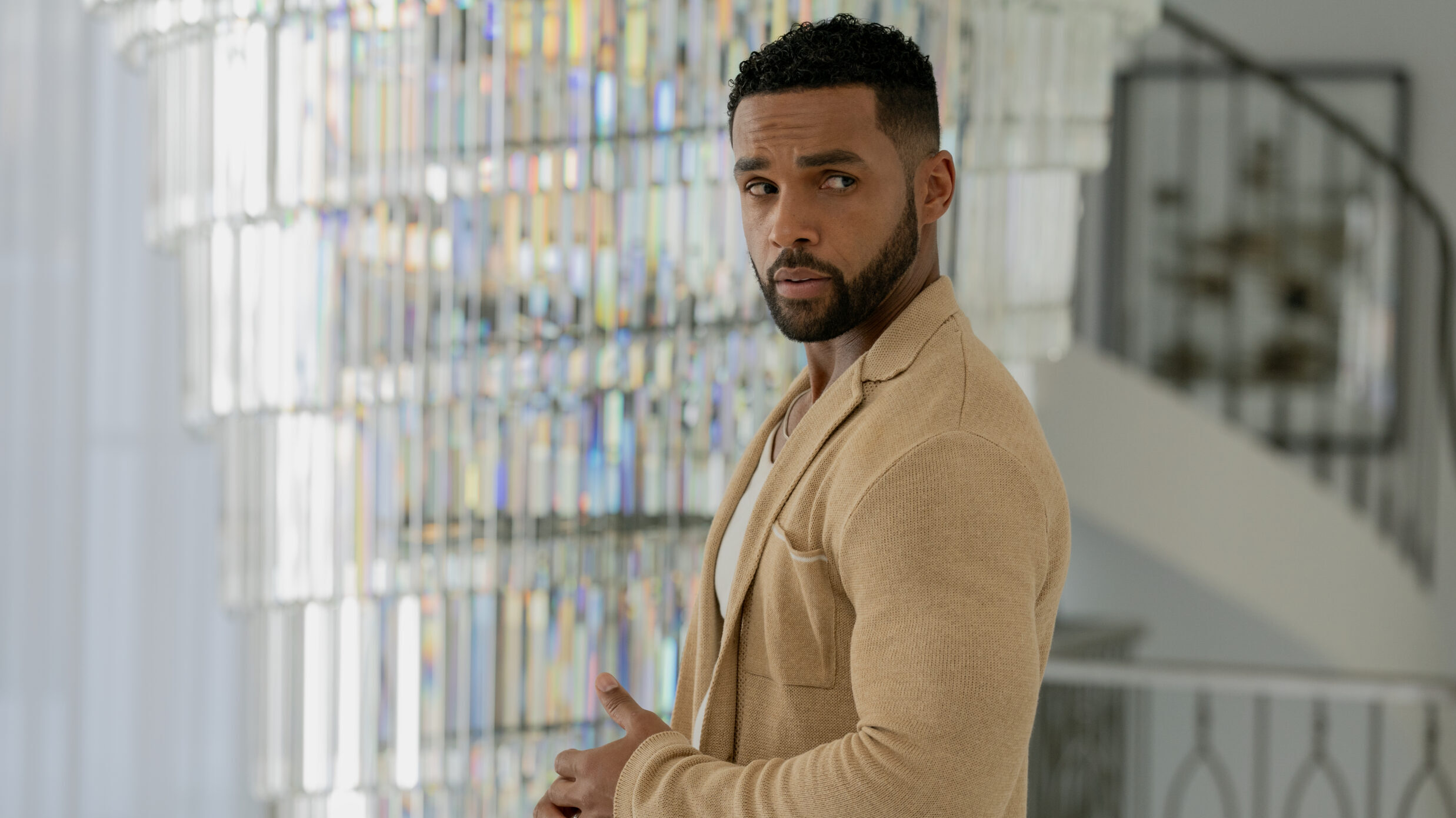 Pictured: Lucien Laviscount as Marcus (Photo by: Ilze Kitshoff/Blumhouse)