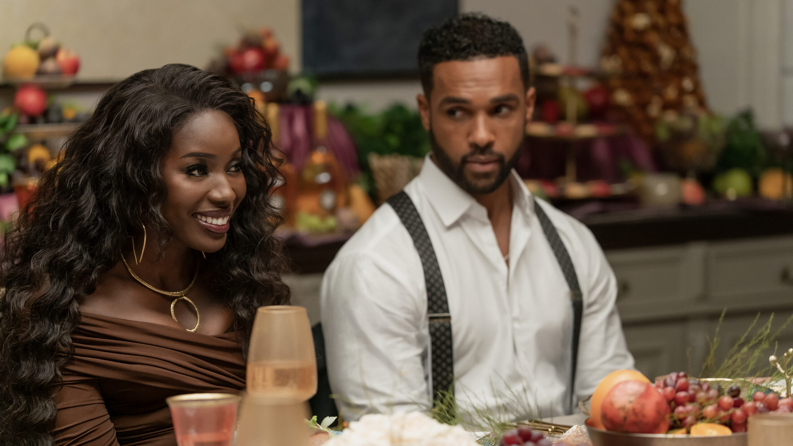 Pictured: (l-r) Anna Diop as Imani, Lucien Laviscount as Marcus (Photo by: Ilze Kitshoff/Blumhouse)